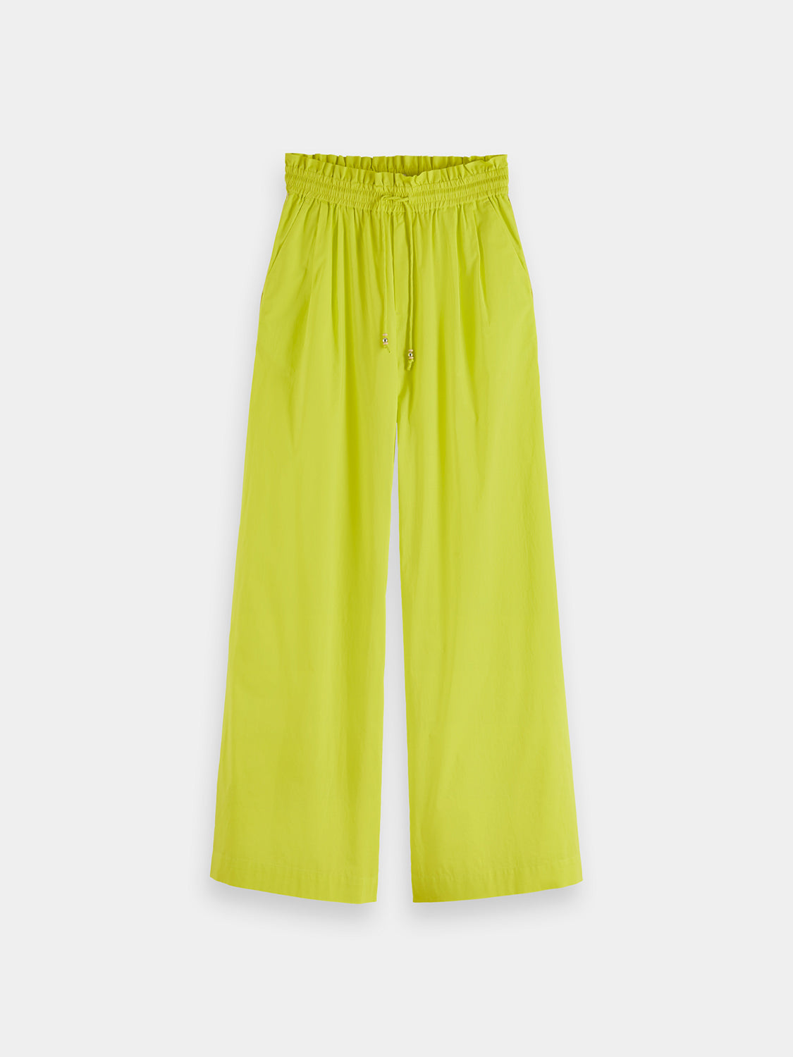 Cotton voile wide fit pants - Scotch & Soda AU