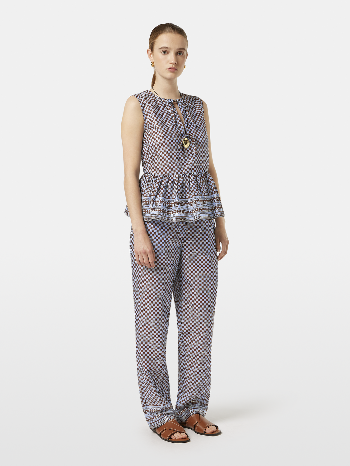 Printed pants - Scotch & Soda AU