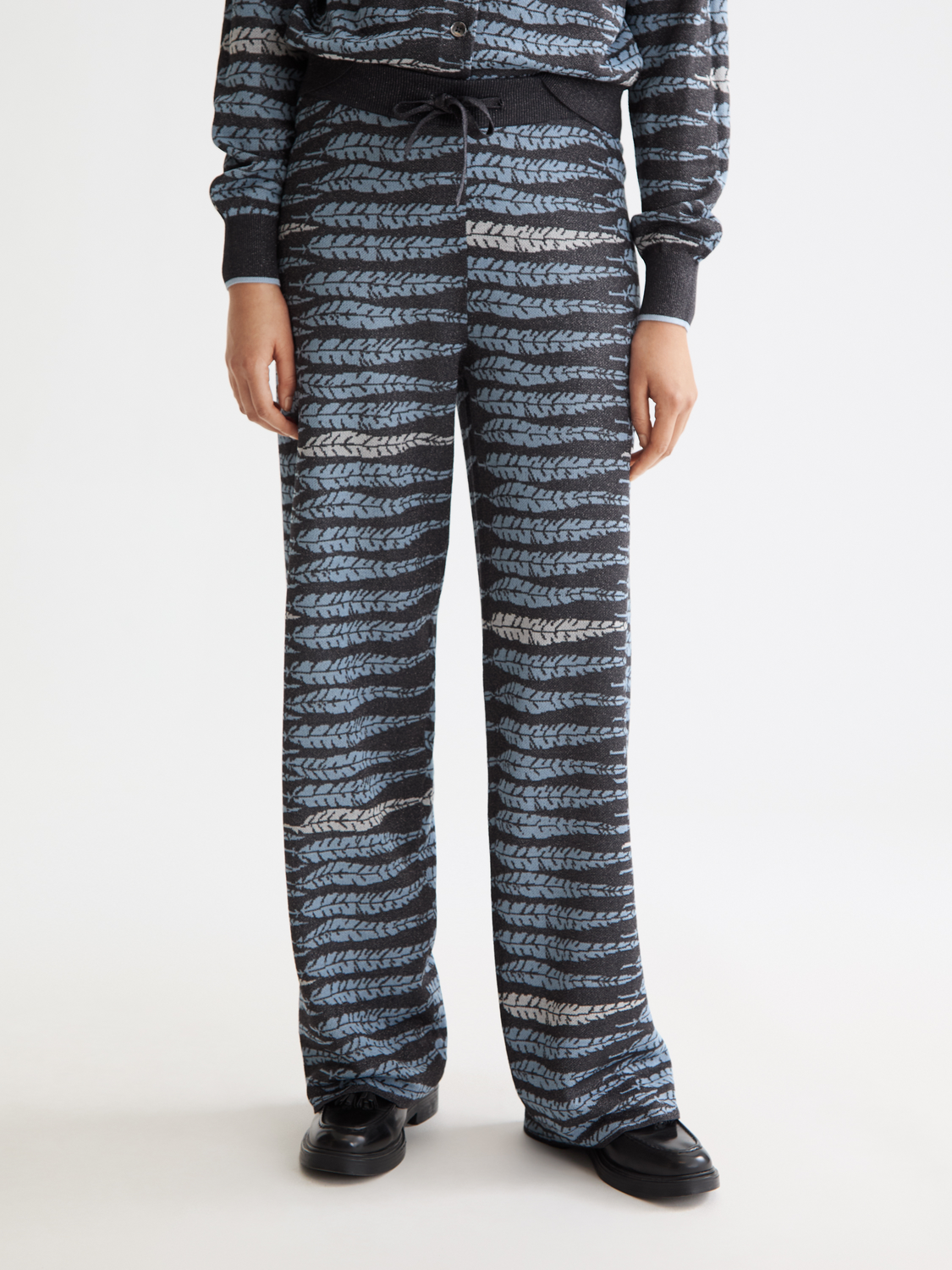 Lurex jacquard trousers - Scotch & Soda AU
