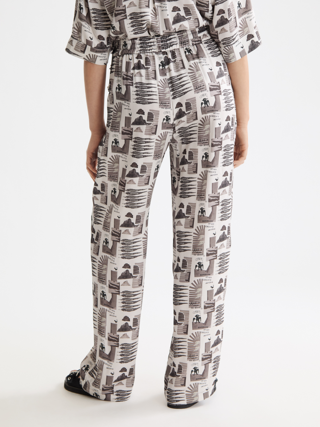 Gia wide fit pants - Scotch & Soda AU