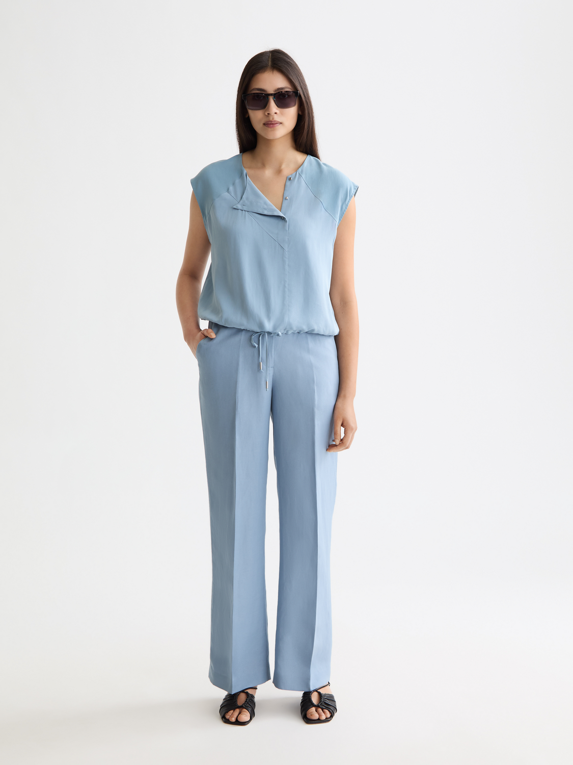 Edie wide fit pants - Scotch & Soda AU