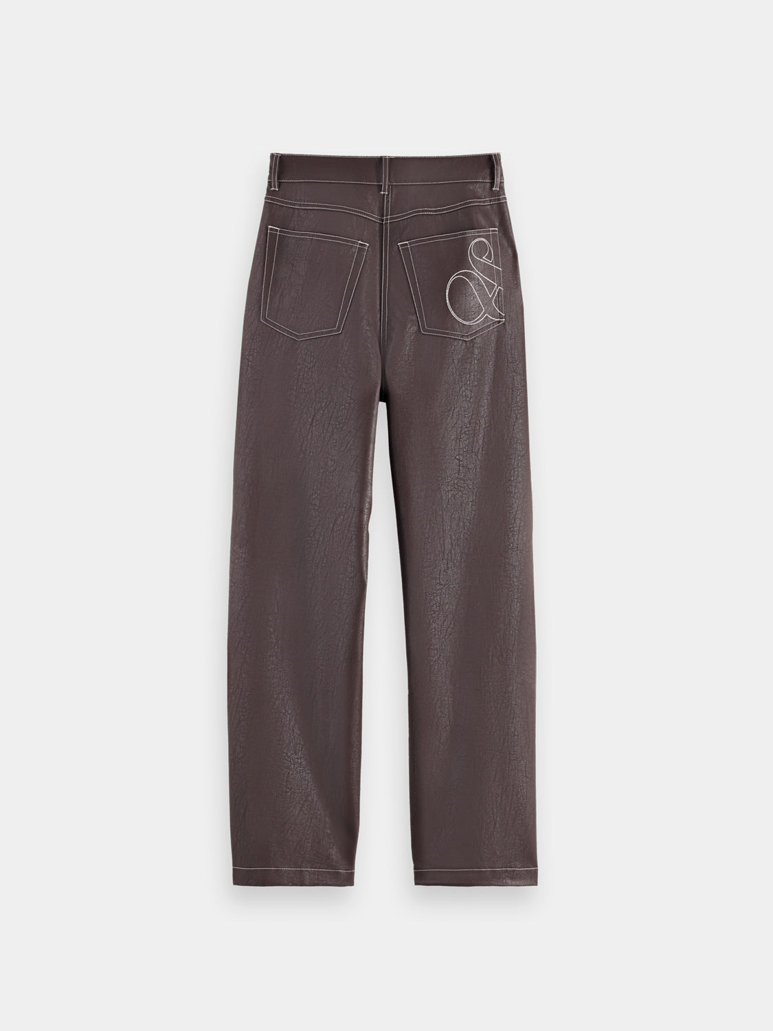 Aurora faux leather pants - Scotch & Soda AU
