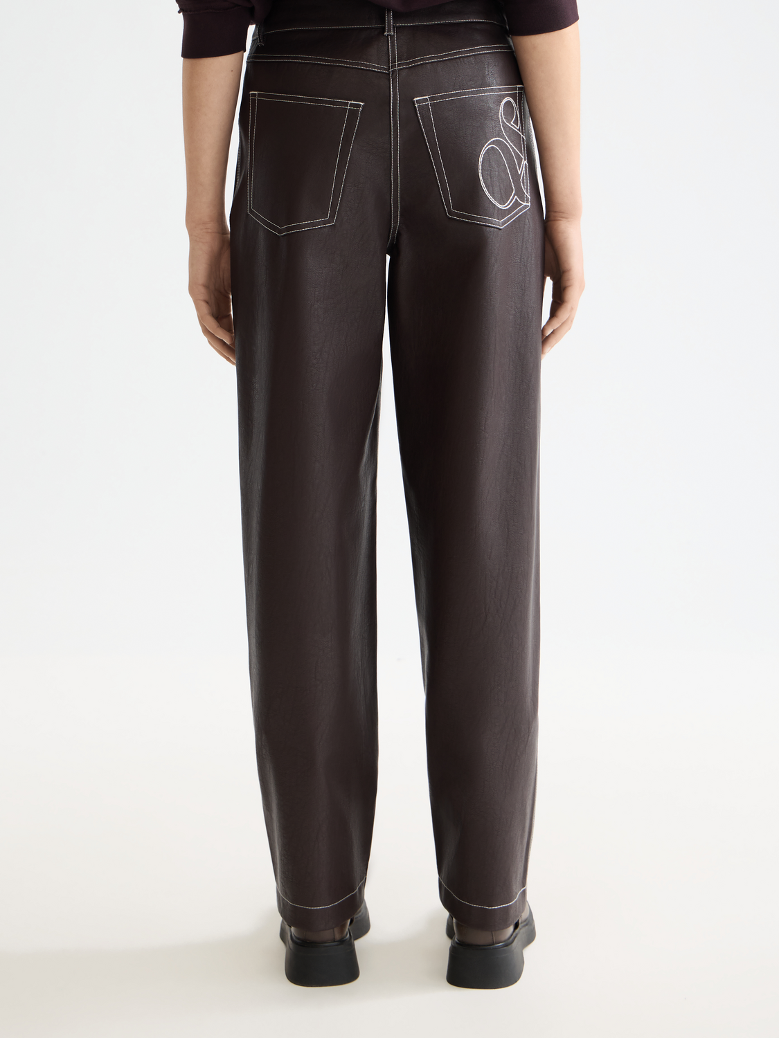 Aurora faux leather pants - Scotch & Soda AU
