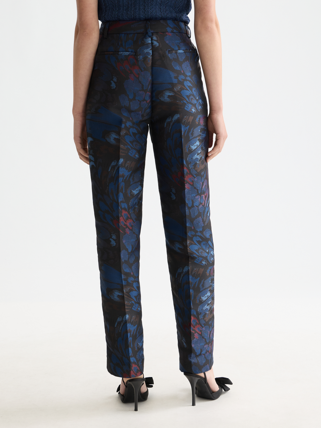 Ripple jacquard pants - Scotch & Soda AU