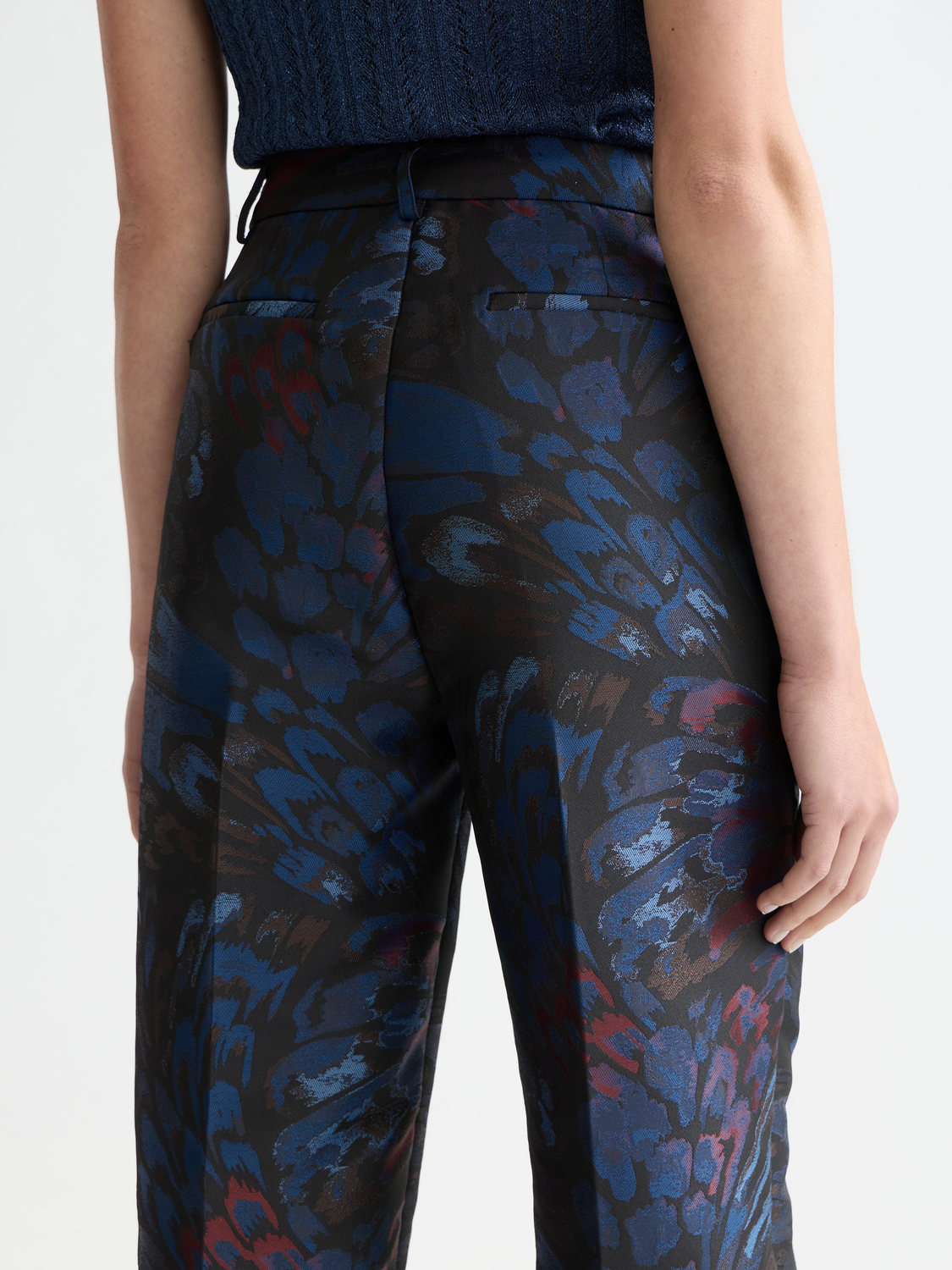 Ripple jacquard pants - Scotch & Soda AU