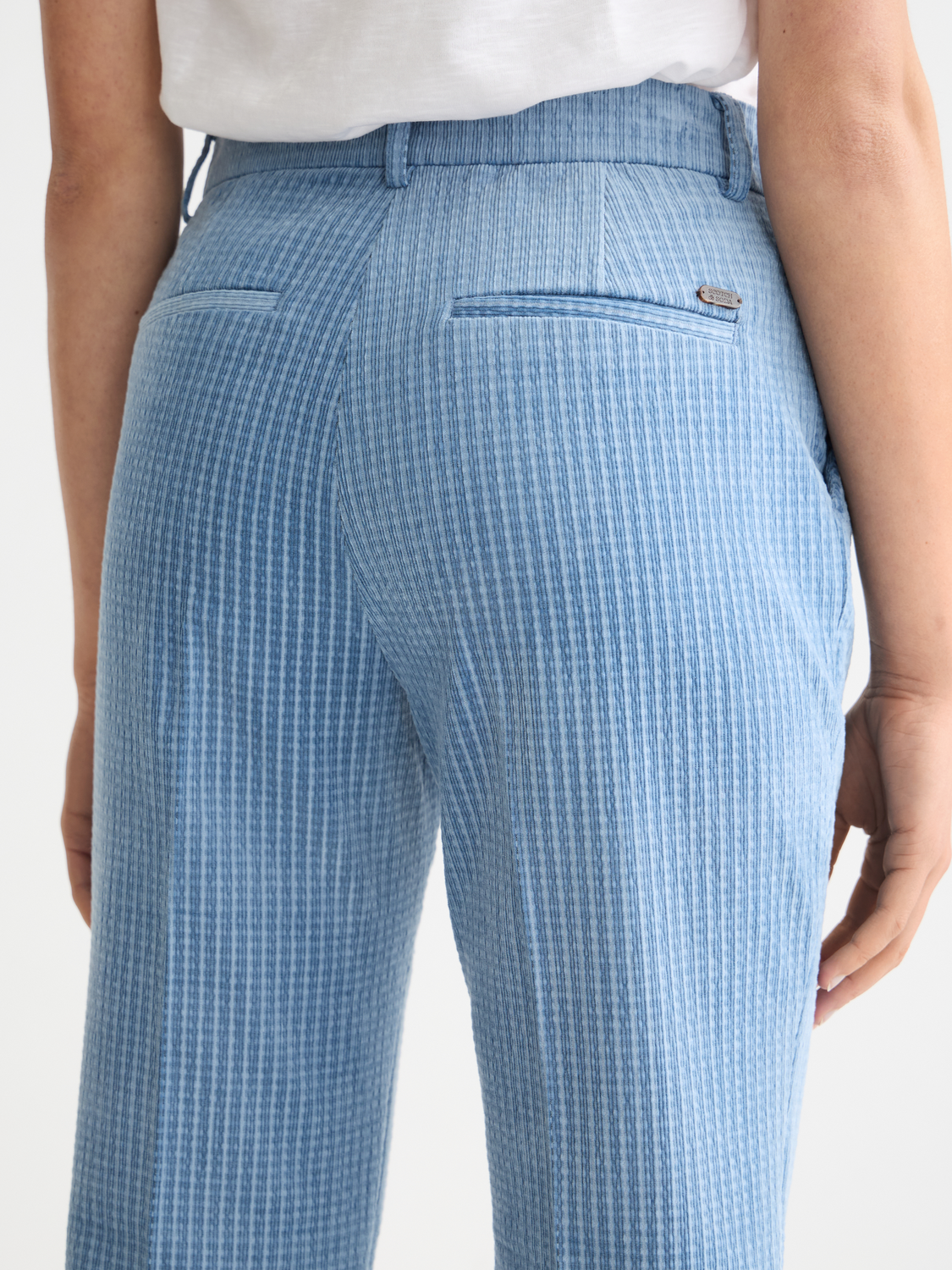 Violet kick flare pants - Scotch & Soda AU