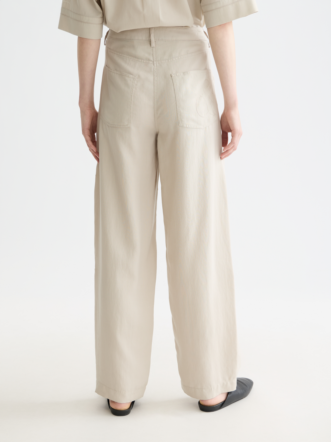 Lotus barrel leg pants - Scotch & Soda AU