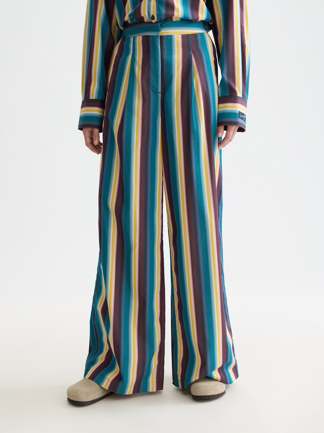Eleni wide fit pants - Scotch & Soda AU
