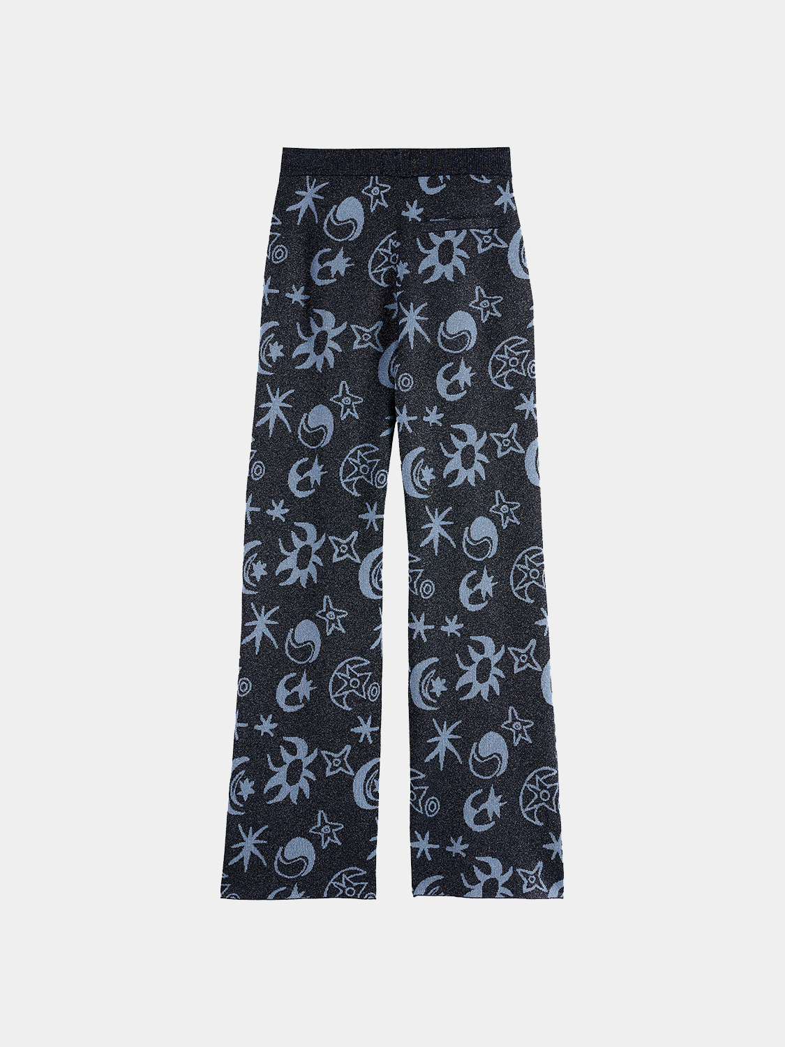 Jacquard knitted trousers - Scotch & Soda AU