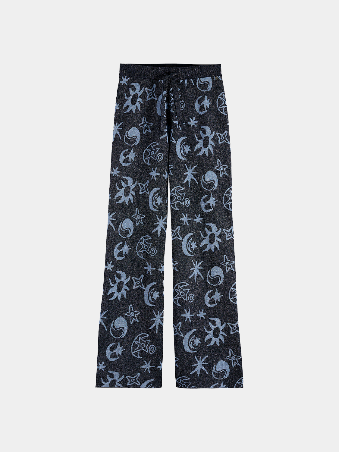 Jacquard knitted trousers - Scotch & Soda AU