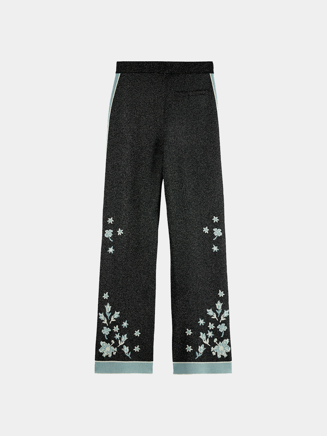 Jacquard knitted trousers - Scotch & Soda AU