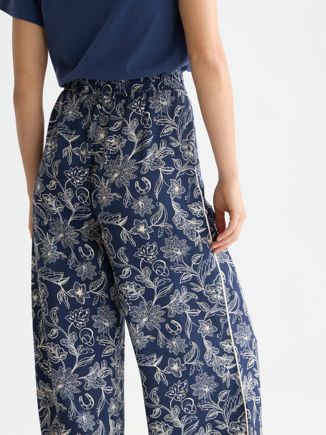 Eleni wide fit pants - Scotch & Soda AU