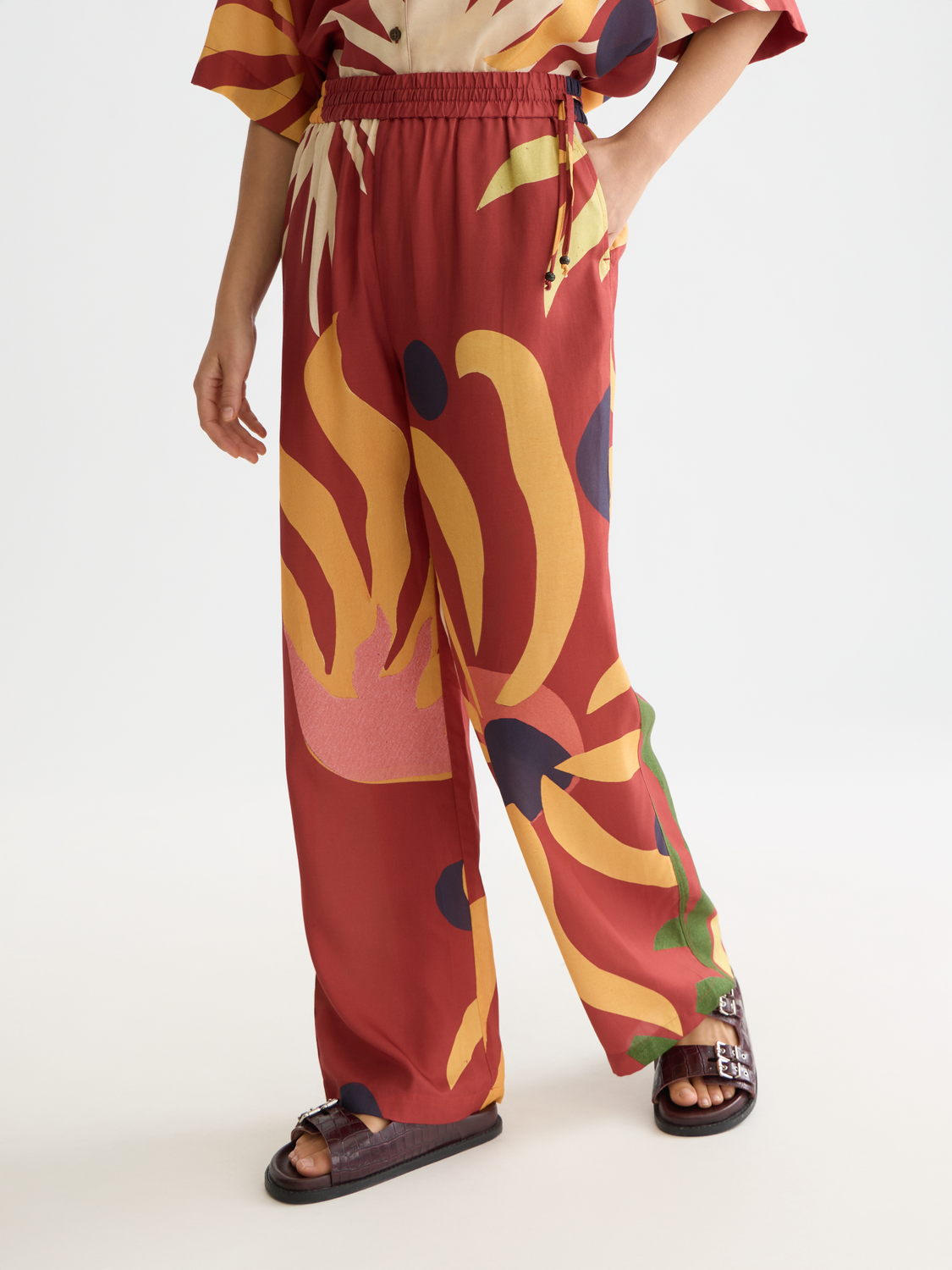 Gia wide fit pants - Scotch & Soda AU