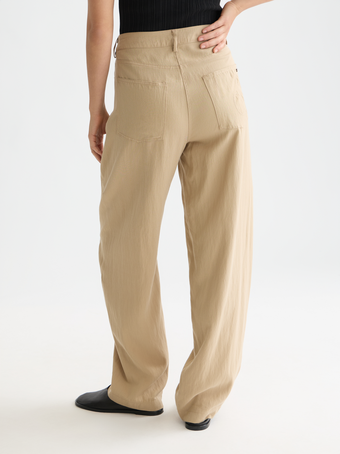 Lotus barrel leg pants - Scotch & Soda AU