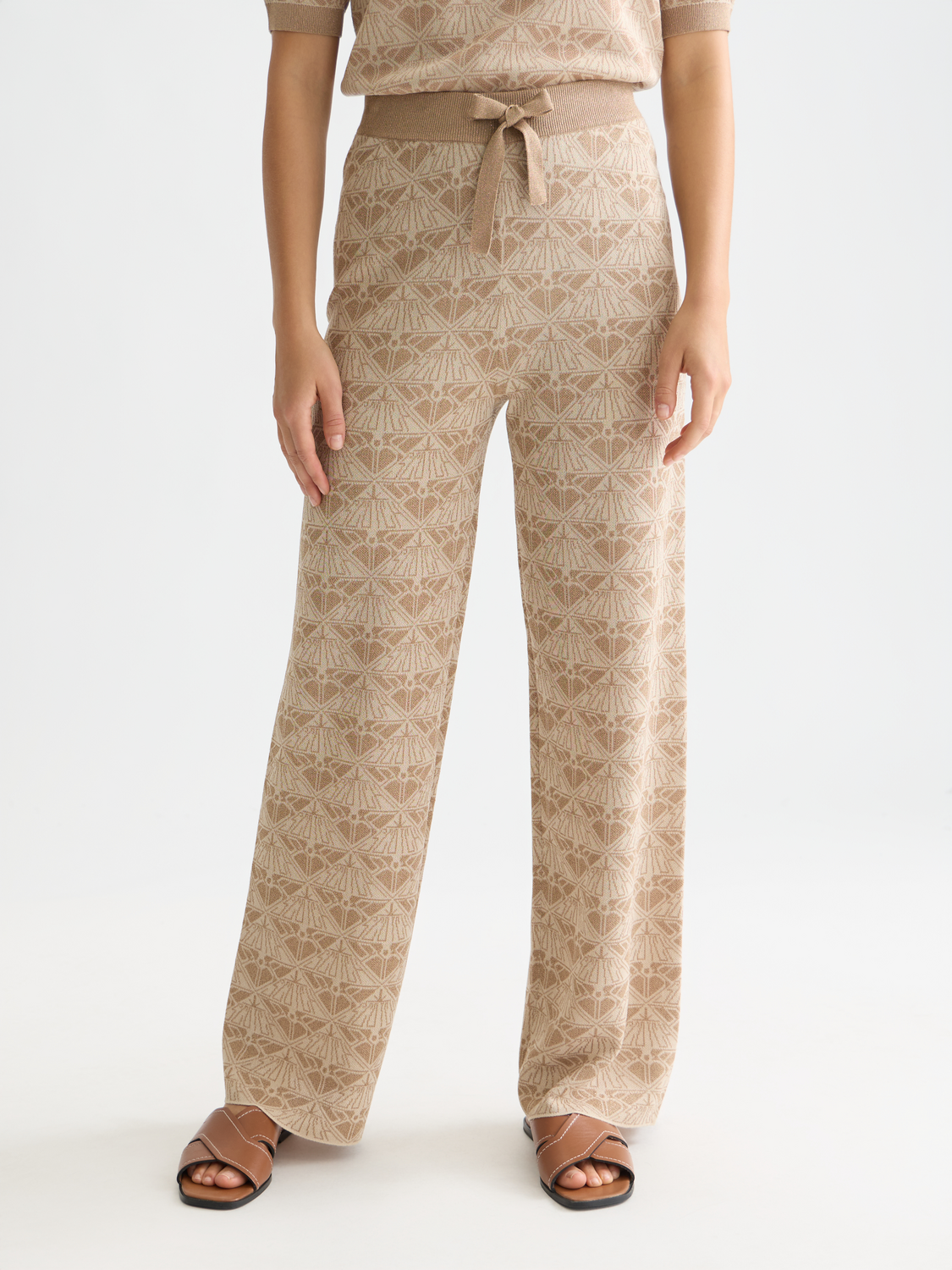 Jacquard knitted pants - Scotch & Soda AU