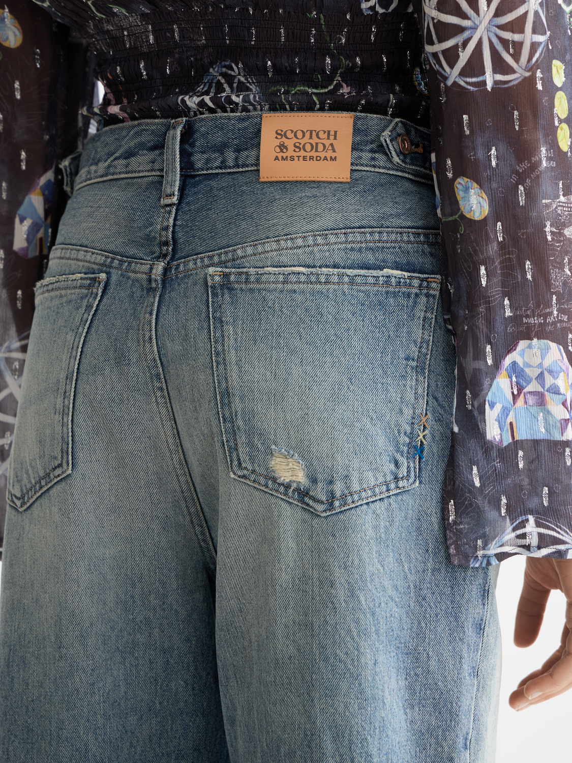 Deep loose fit jeans - Scotch & Soda AU