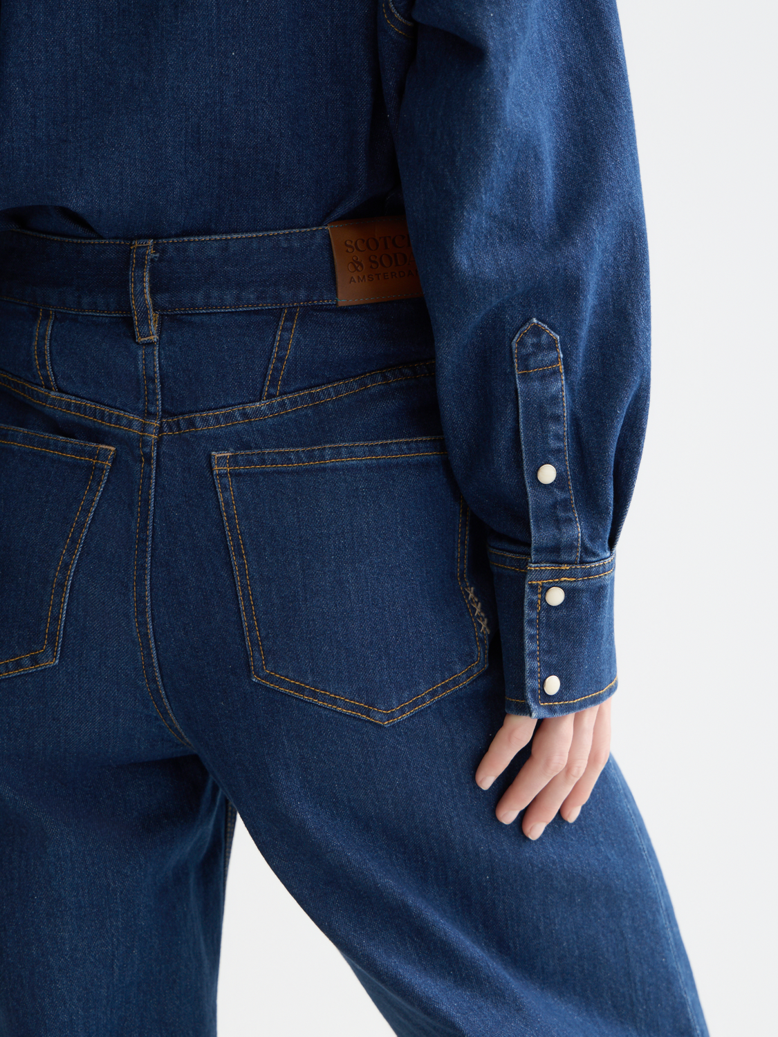 Loop barrel leg jeans - Scotch & Soda AU