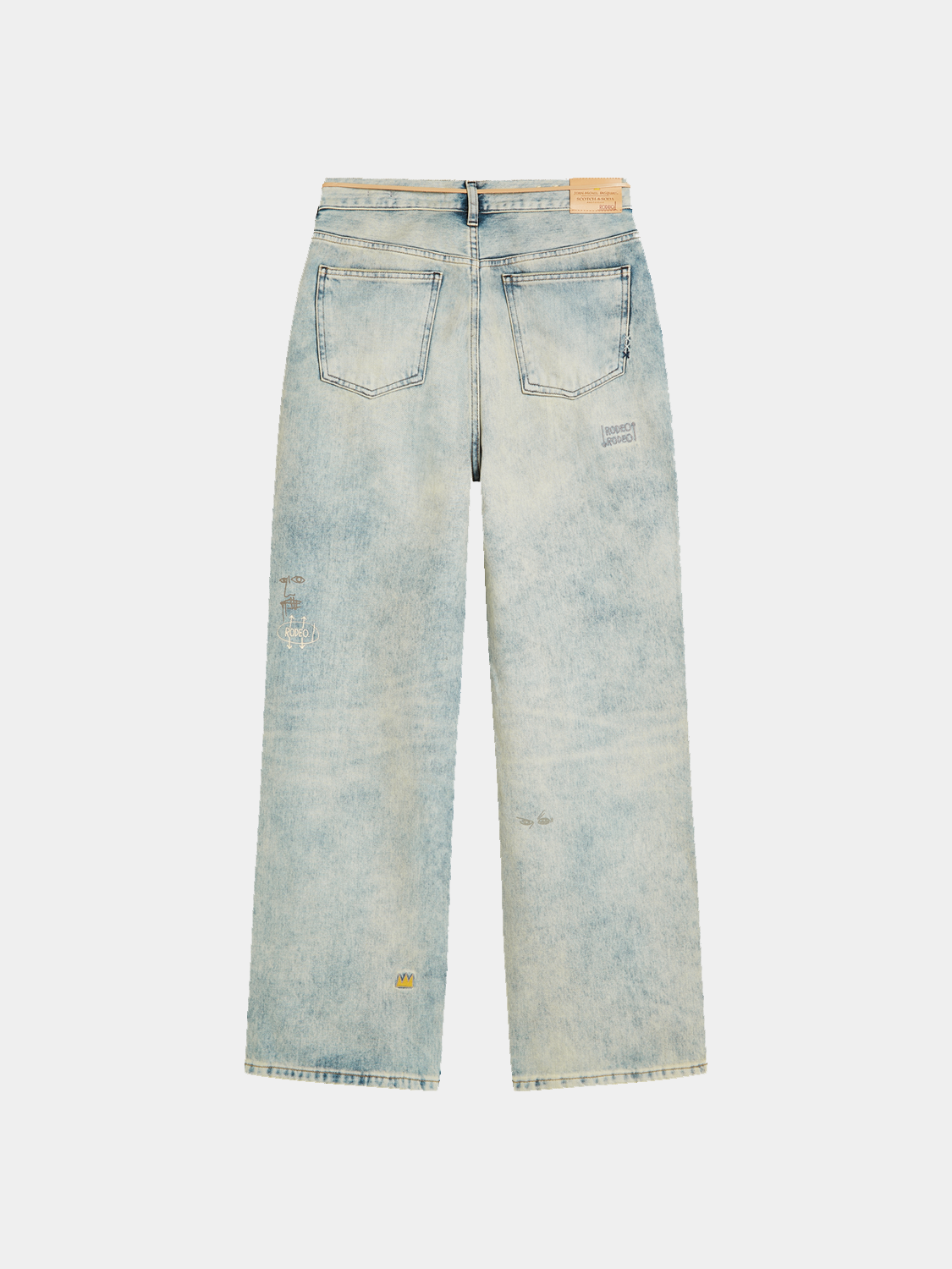 Basquiat The Deep loose jeans - Scotch & Soda AU