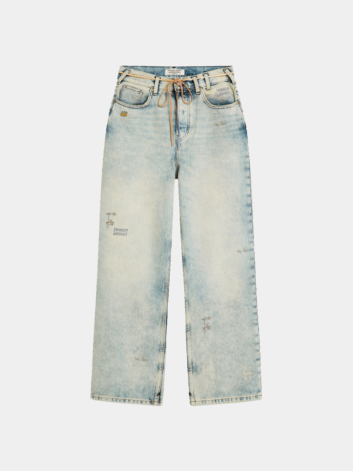 Basquiat The Deep loose jeans - Scotch & Soda AU
