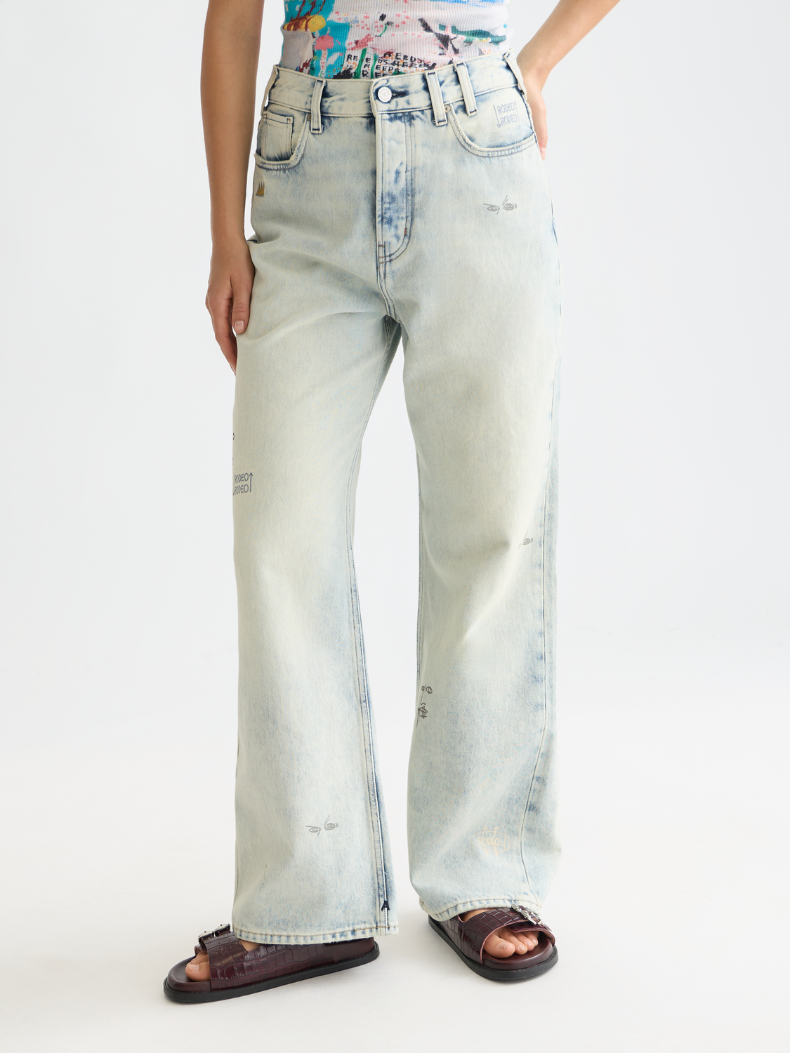 Basquiat The Deep loose jeans - Scotch & Soda AU