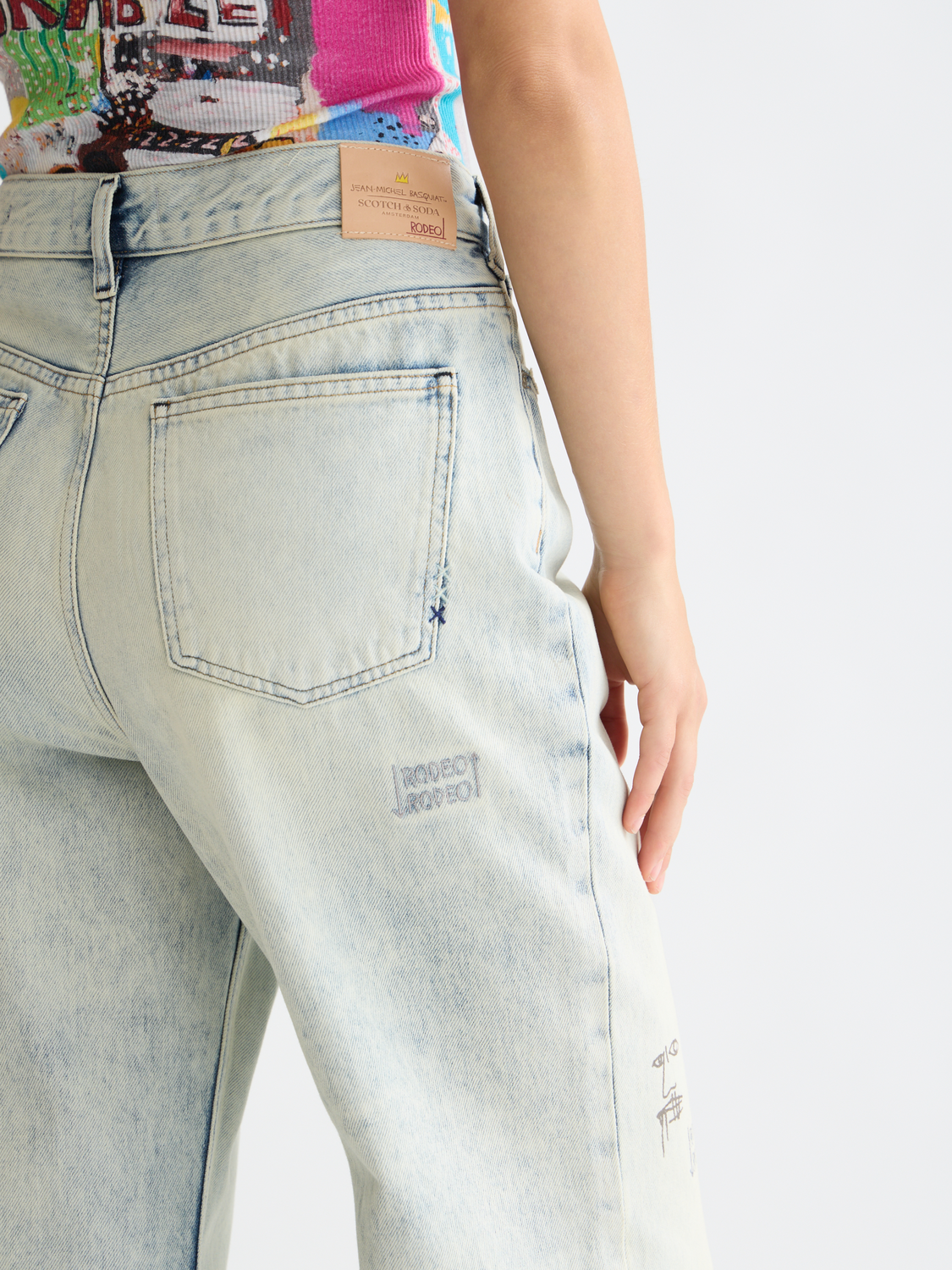 Basquiat The Deep loose jeans - Scotch & Soda AU