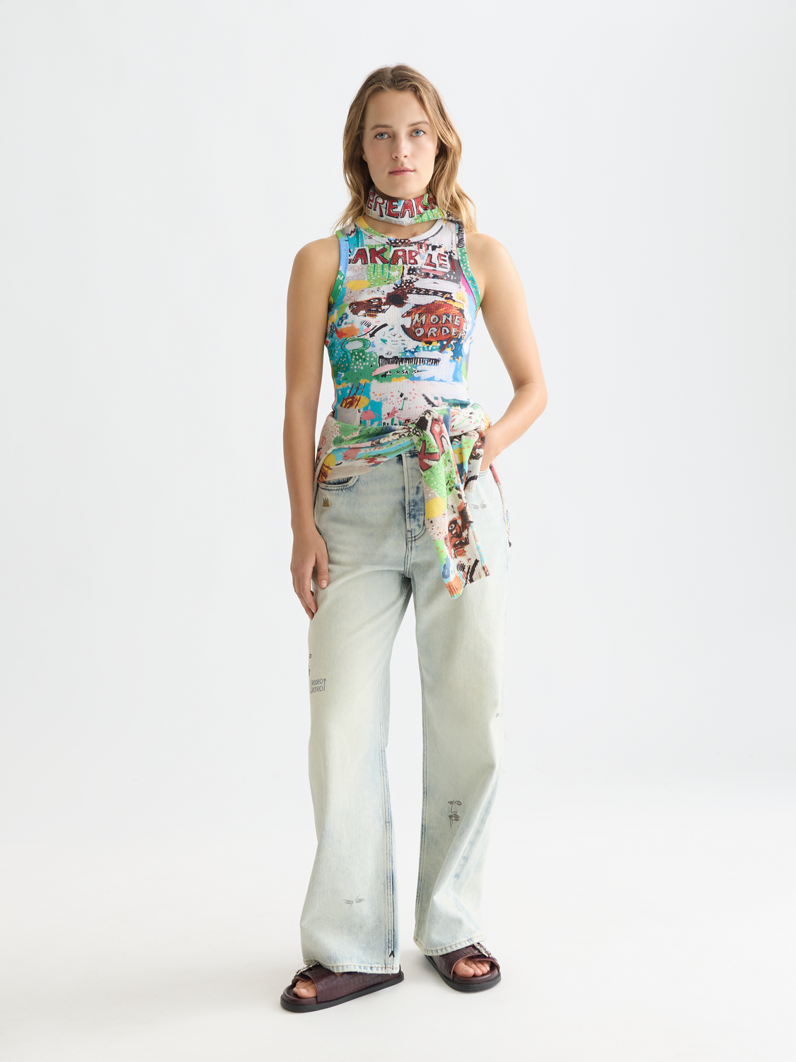 Basquiat The Deep loose jeans - Scotch & Soda AU