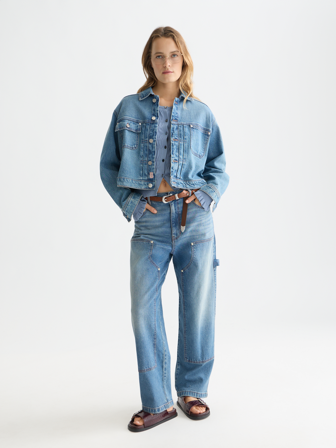 Raine wide fit pants - Scotch & Soda AU
