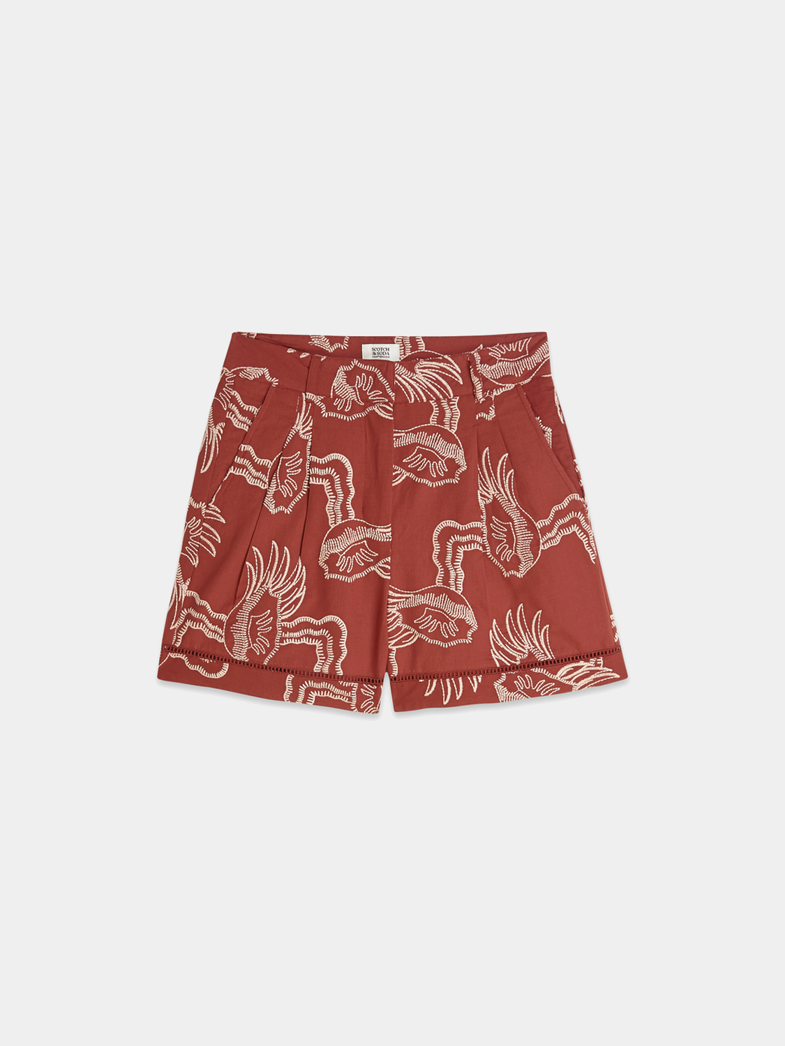 Embroidered shorts - Scotch & Soda AU