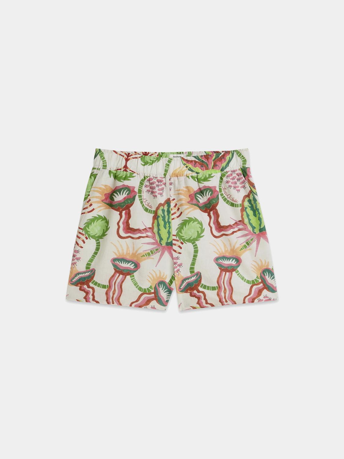 Cotton-linen shorts - Scotch & Soda AU