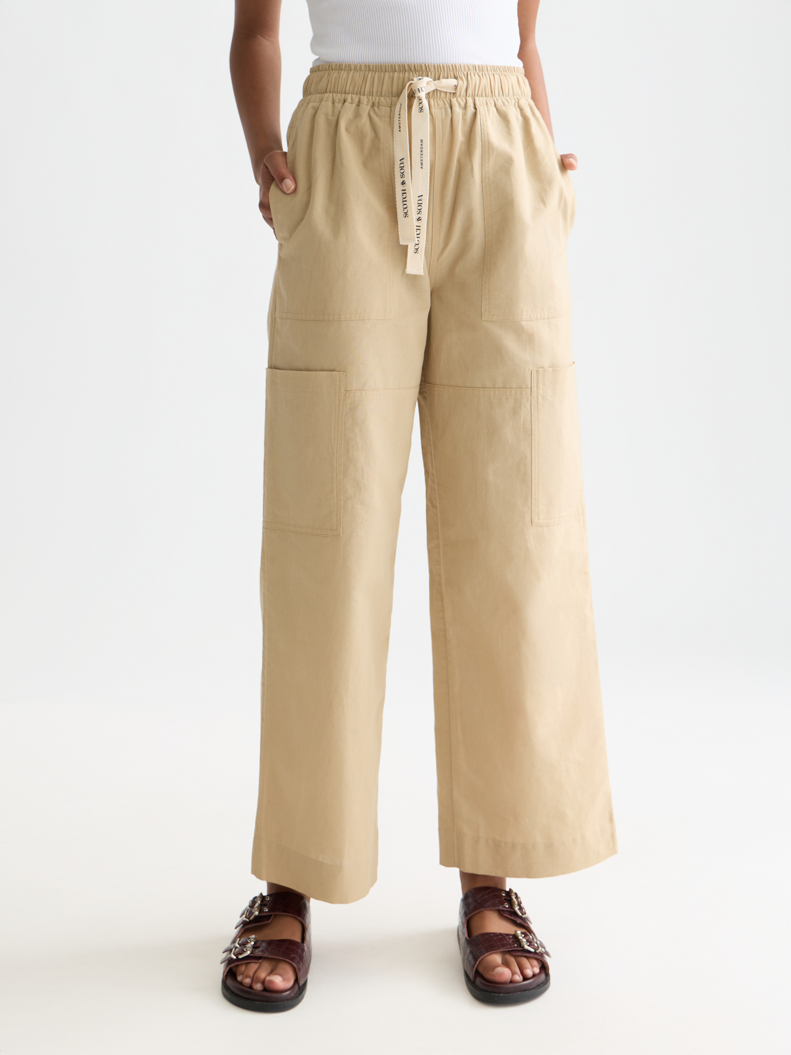 Noa wide fit pants - Scotch & Soda AU