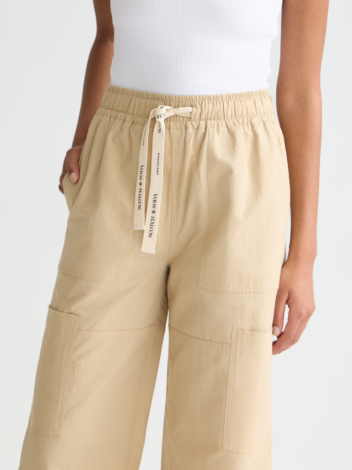 Noa wide fit pants - Scotch & Soda AU