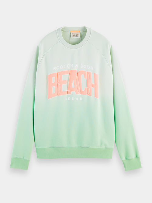 Relaxed-fit graphic sweatshirt - Scotch & Soda AU