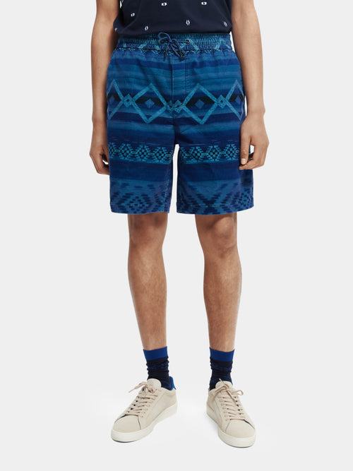 Organic cotton corduroy jogger shorts - Scotch & Soda AU