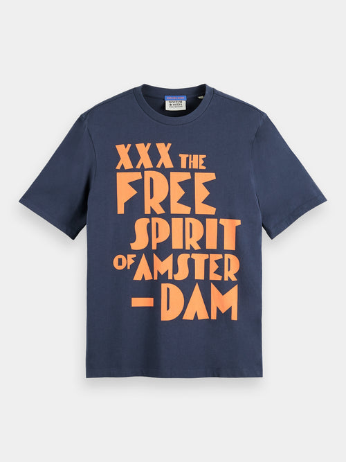 Free spirit artwork T-shirt - Scotch & Soda AU