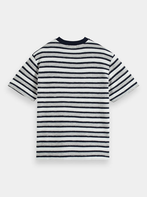 Striped crewneck T-shirt - Scotch & Soda AU