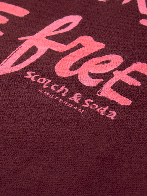 Felpa artwork hoodie - Scotch & Soda AU