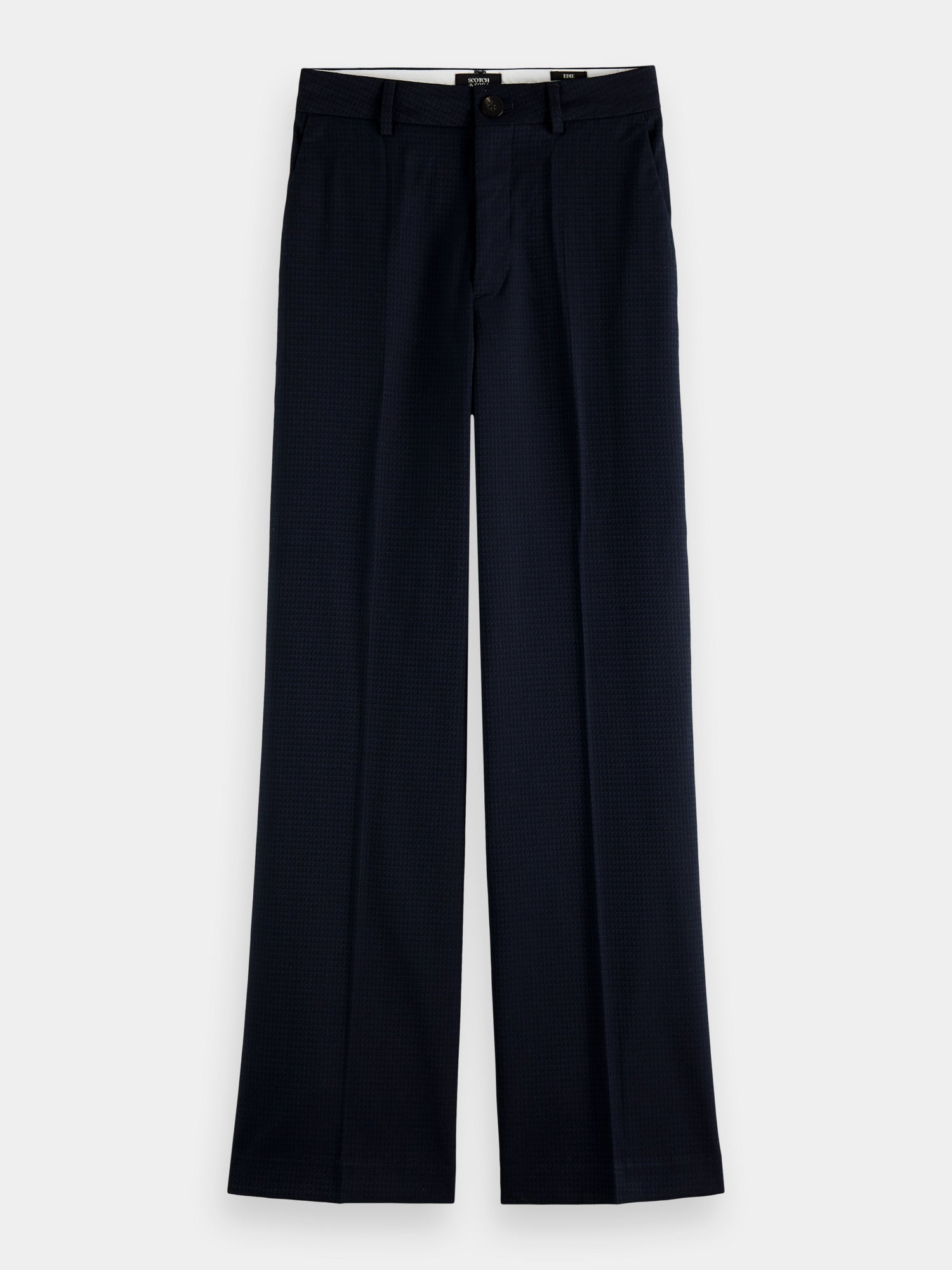 Edie - high-rise wide-leg trousers - Scotch & Soda AU