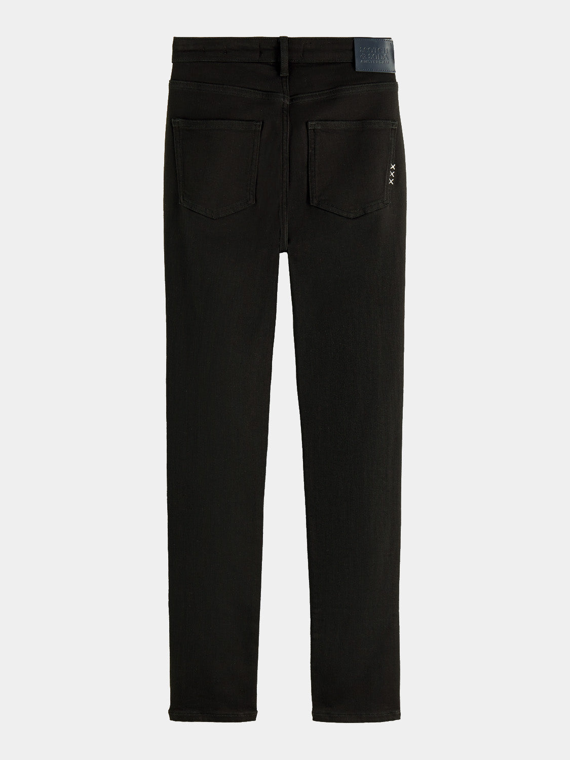 Haut high-rise black skinny fit jeans - Scotch & Soda AU