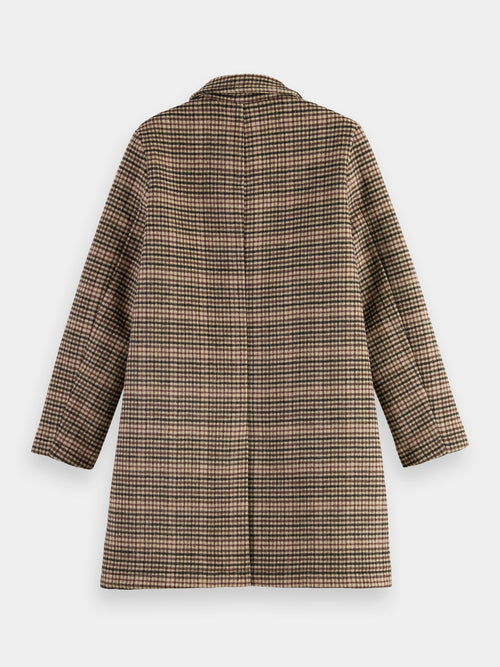 Scotch & Soda DOUBLE BREASTED TAILORED COAT - Short coat - combo