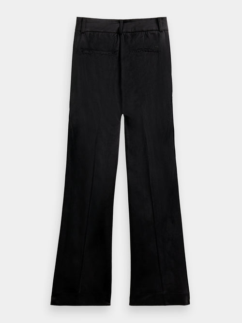 Velvet high-rise flared trousers - Scotch & Soda AU