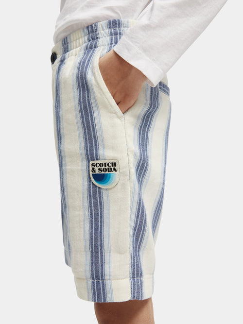 Yarn-dyed striped shorts - Scotch & Soda AU