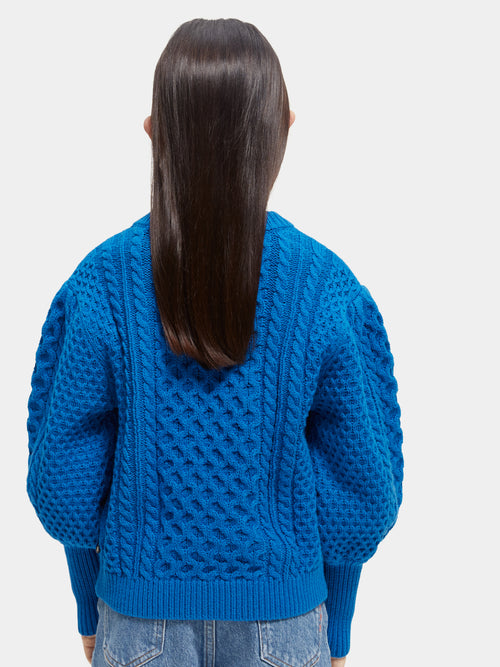 Chunky cable-knit sweater - Scotch & Soda AU
