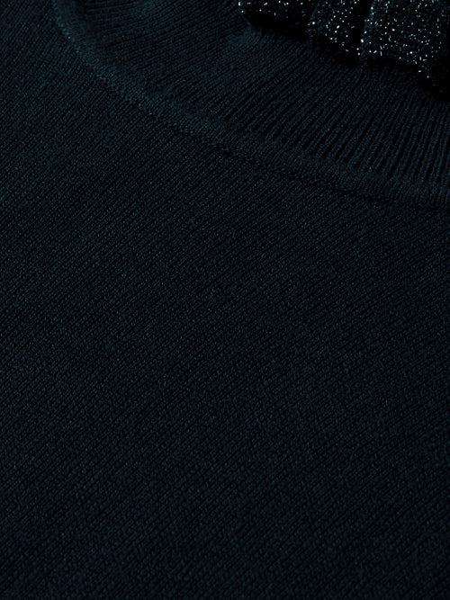 Fitted knit midi-length long-sleeve dress - Scotch & Soda AU