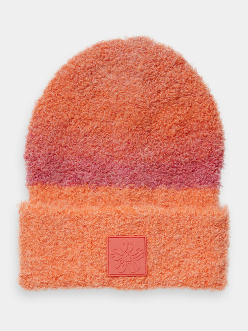 Fuzzy knit colour gradient beanie - Scotch & Soda AU