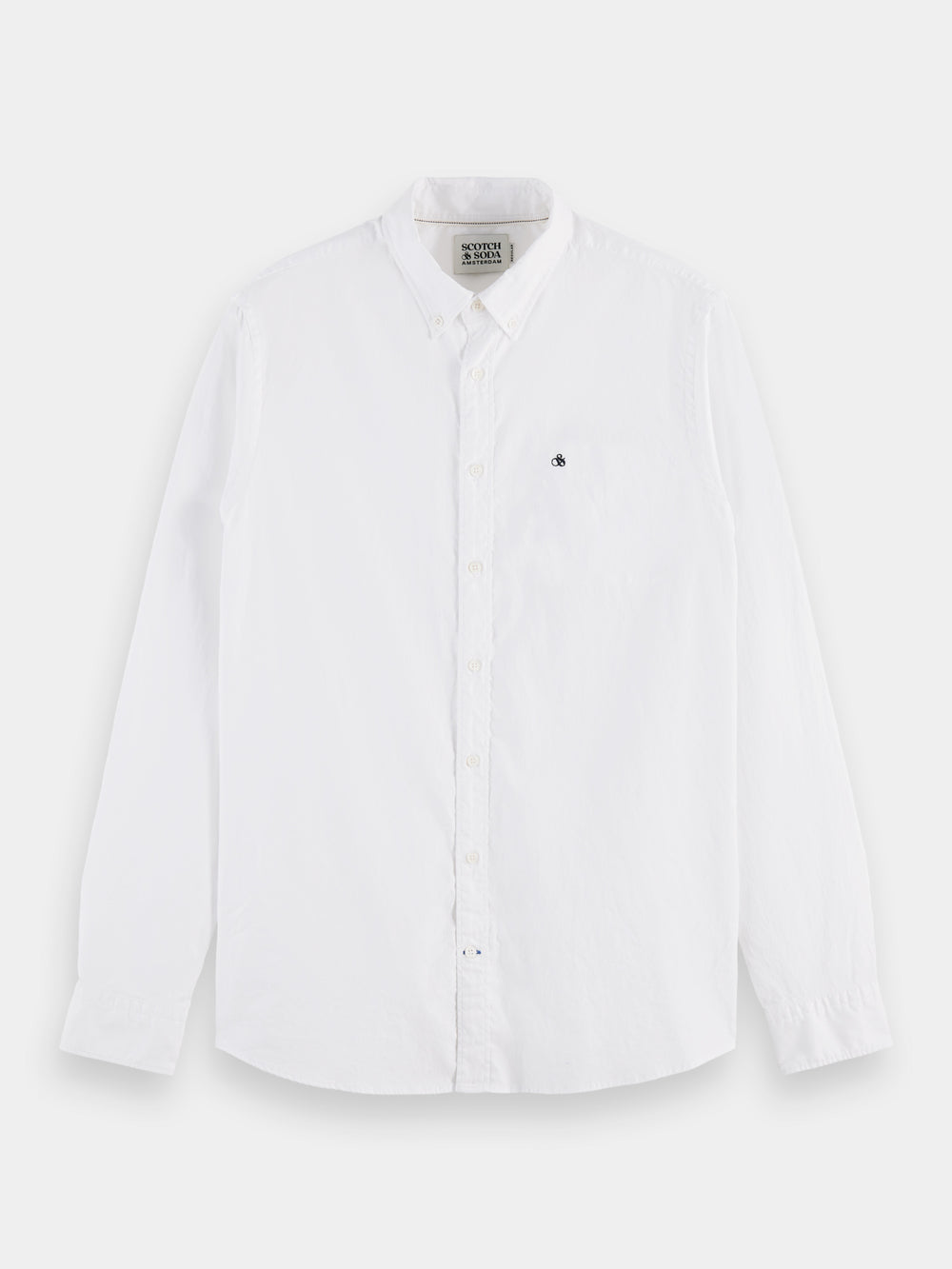 Organic cotton/elastane oxford shirt - Scotch & Soda AU