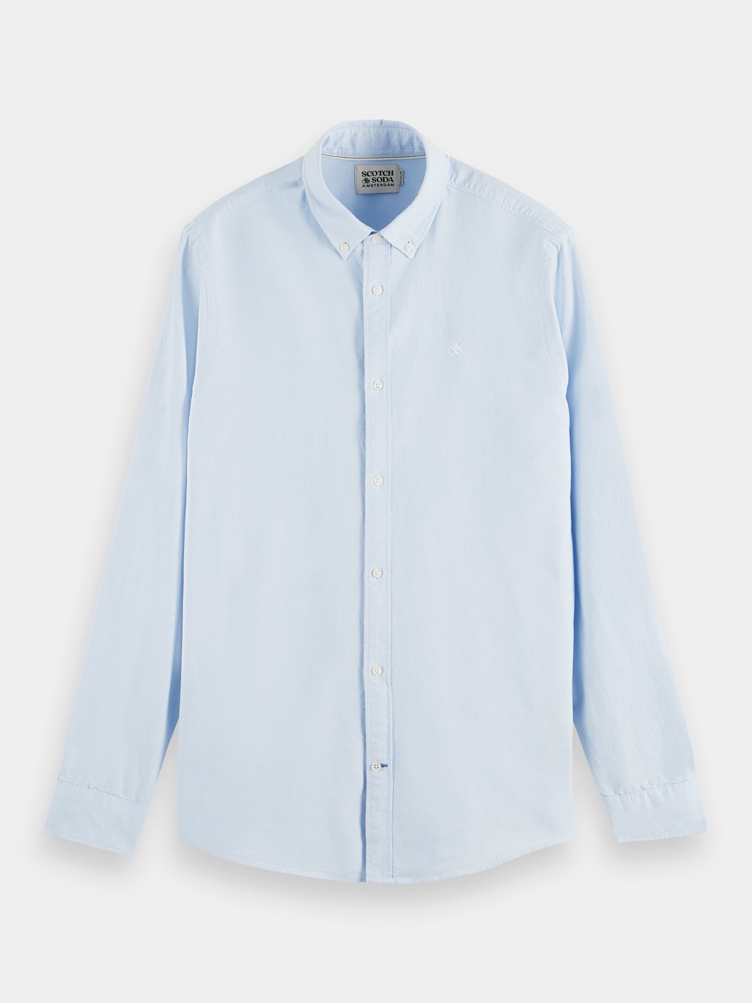 Organic cotton/elastane oxford shirt - Scotch & Soda AU