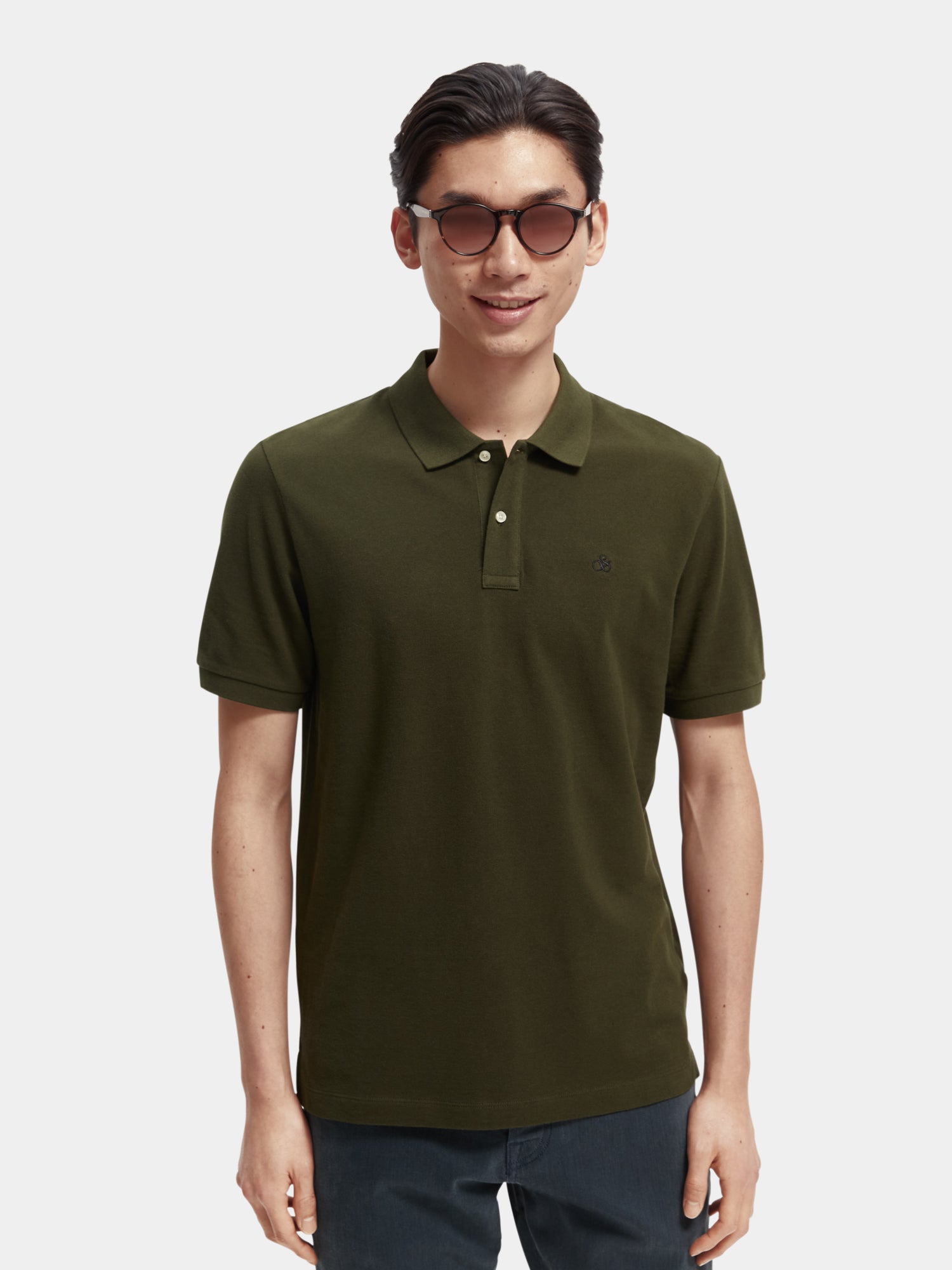 Organic cotton classic polo - Scotch & Soda AU