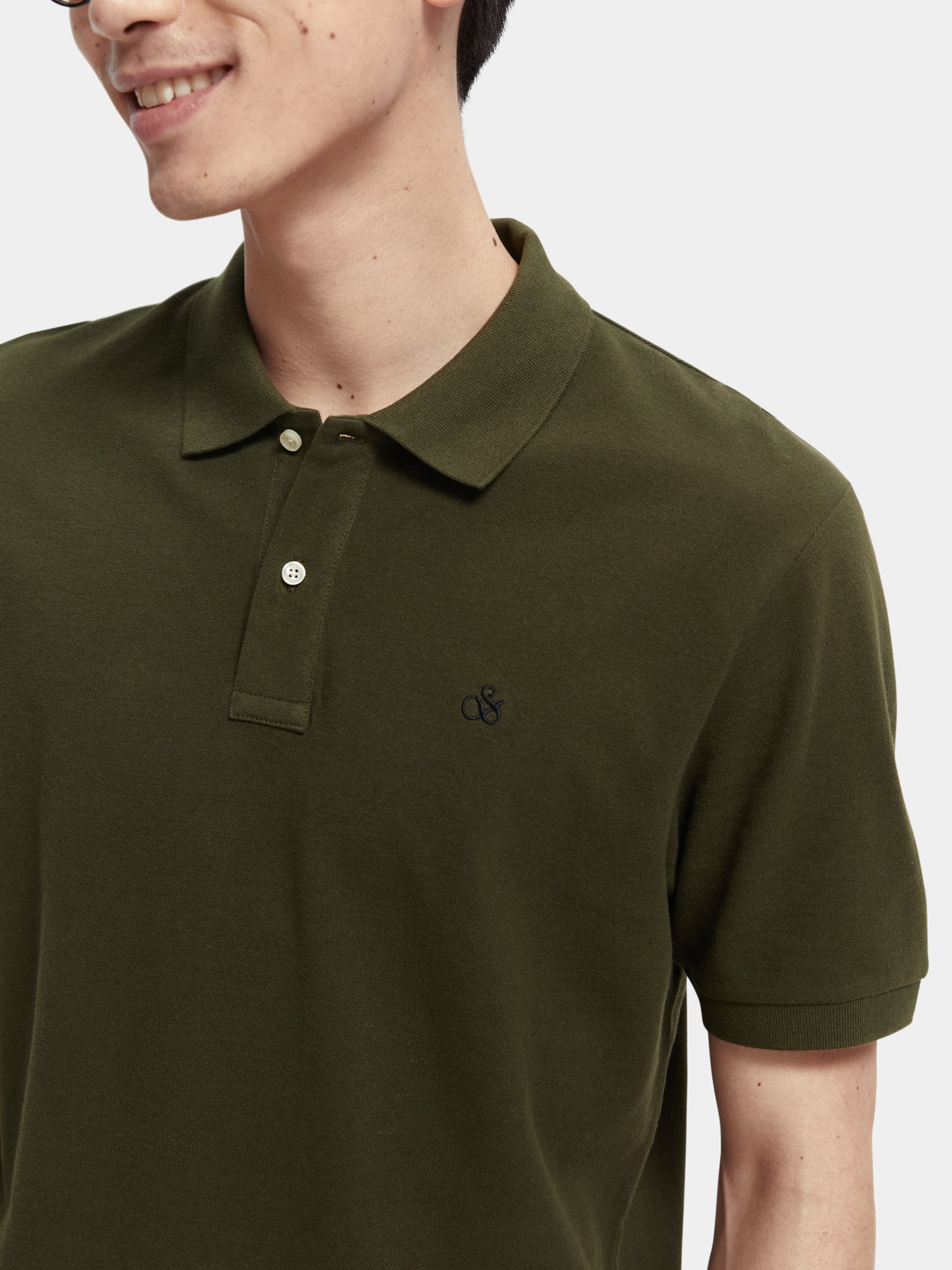 Organic cotton classic polo - Scotch & Soda AU