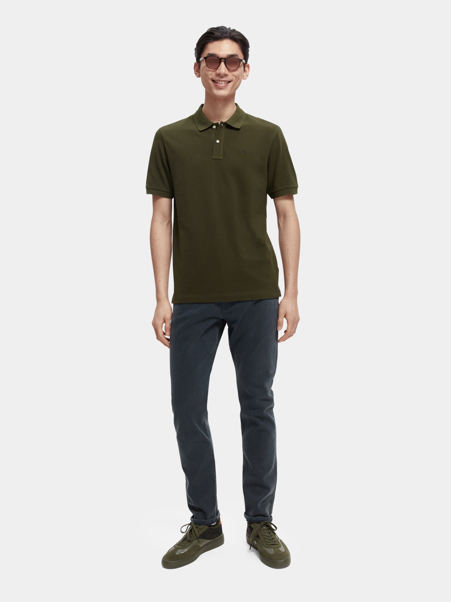 Organic cotton classic polo - Scotch & Soda AU