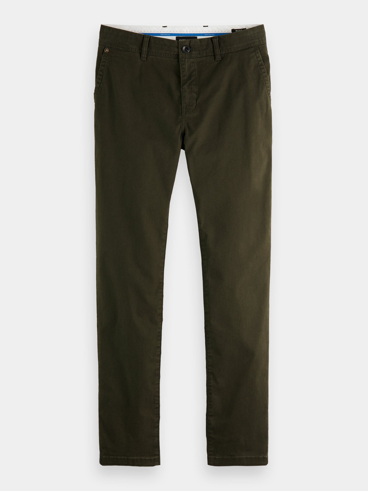 Mott super-slim fit organic cotton chino - Scotch & Soda AU